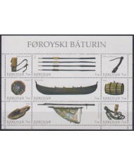 F-EX40802 FAROE FAROYAR MNH 2013 TRADITIONAL SHIP FISHING.