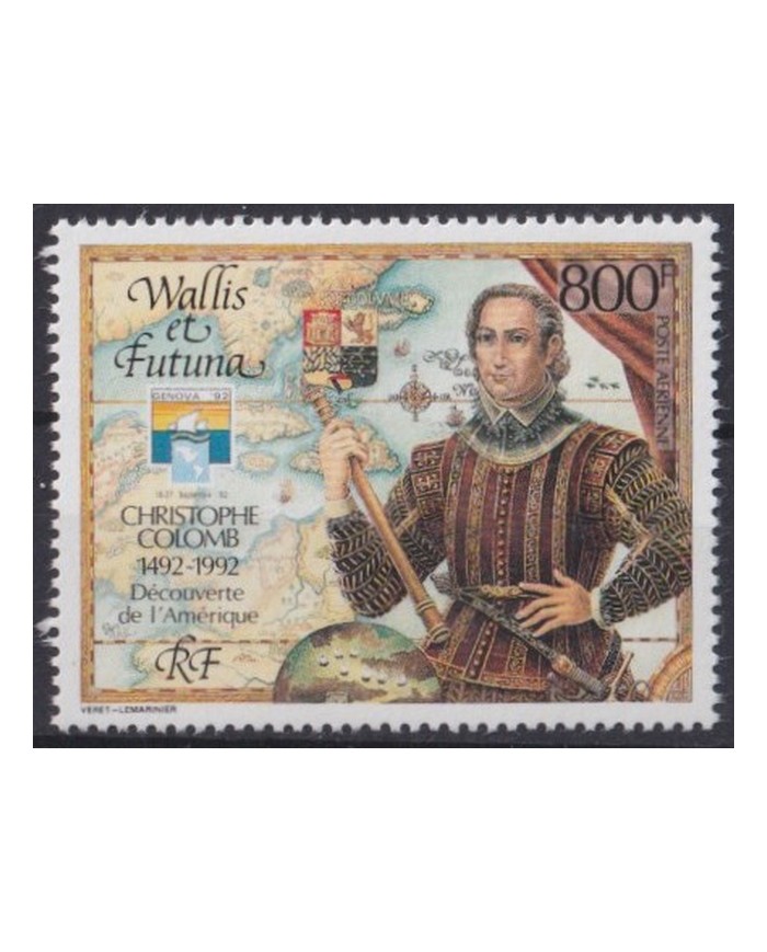 F-EX40664 WALLIS ET FUTUNA MNH 1992 DISCOVERY OF AMERICA COLUMBUS COLON.
