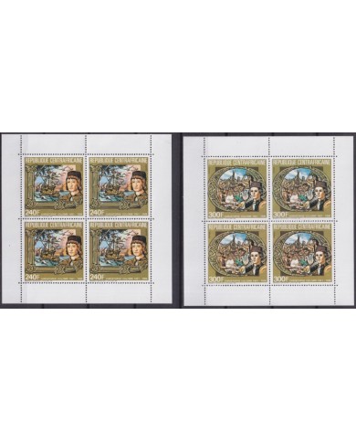 F-EX29224 CENTRAL AFRICA MNH 1985 PERF DISCOVERY COLUMBUS SHIP EXPLORER.