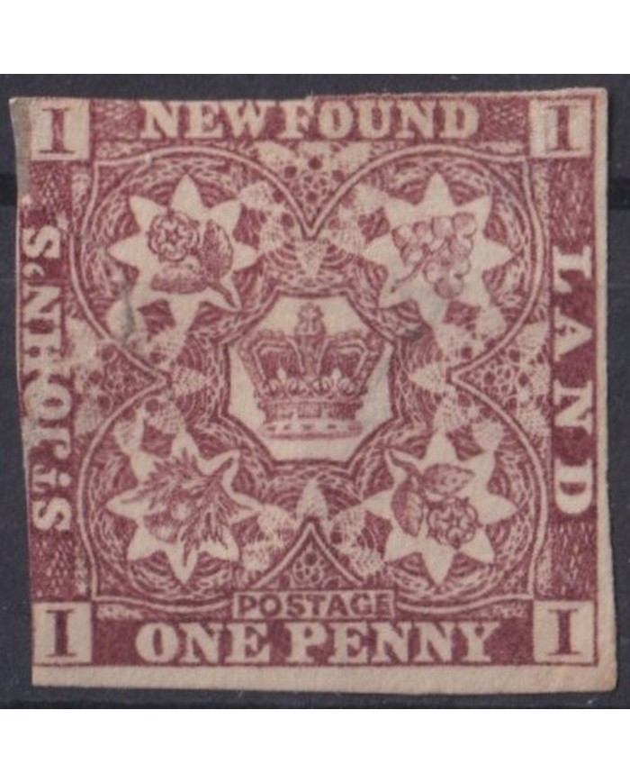 F-EX32667 CANADA NEWFOUNDLAND N CANADA NEWFOUNDLAND Nº1 DAMAGE. 125€ CATALOGUE.