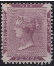 F-EX32668 SIERRA LEONE Nº3 ORIGINAL GUM. 300€ CATALOGUE.