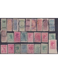 F-EX28954 BRAZIL BRASIL S.XX REVENUE LOT ALL DIFFERETS TREASURE COMSUMPTION.
