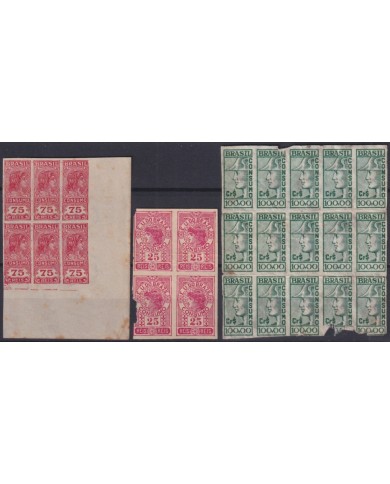 F-EX28955 BRAZIL BRASIL S.XX REVENUE LOT ALL DIFFERETS TREASURE COMSUMPTION.