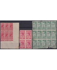 F-EX28955 BRAZIL BRASIL S.XX REVENUE LOT ALL DIFFERETS TREASURE COMSUMPTION.