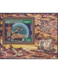 F-EX26370 MAURITANIA MNH 1986 GOLDEN DISCOVERY COLUMBUS COLON SHIP ONLY 10.000.