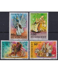 F-EX39679 ST VINCENT MNH 1982 CARNIVAL COSTUMES.
