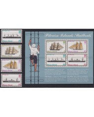 F-EX39272 ST VINCENT MNH 1975 HISTORIC MAILBOAT PAQUEBOT SHIP BARCOS.