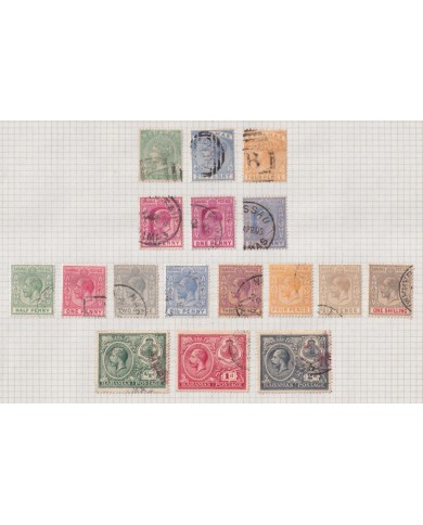 F-EX37677  BAHAMAS CLASSIC STAMPS LOT.