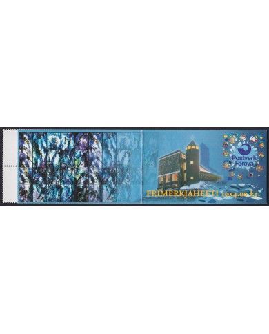 F-EX40800 FAROE FOROYAR MNH 1995 BOOKLED CATHOLIC CHURCH.