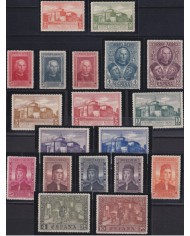F-EX32786 SPAIN 1930 MHH COLON COLUMBUS DISCOVERY COMPLETE SET II.