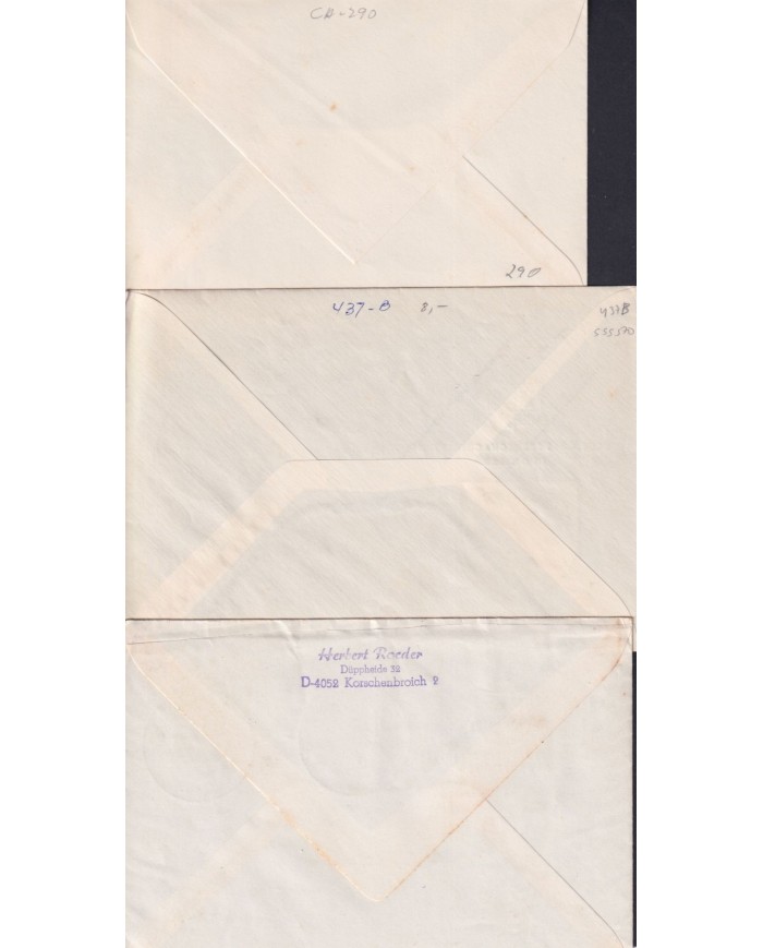 F-EX1916 ALEMANIA GERMANY DDR 10 SPECIAL CANCEL CHESS AJEDREZ.