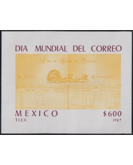 F-EX41082 MEXICO MNH 1987 DIA DEL CORREO POSTAL SERVICE DAY.