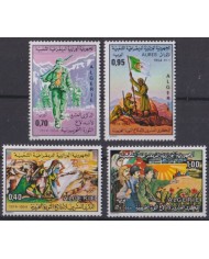 F-EX41071 ALGERIA ALGERIE ARGELIA MNH 1974 REVOLUTION SOLDIERS ANNIVERSARY.