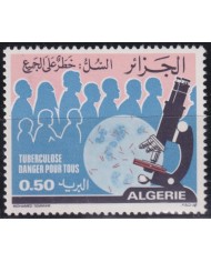 F-EX41136 ALGERIA ALGERIE ARGELIA MNH 1976 MEDICINE TUBERCULOSIS.