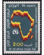 F-EX41140 ALGERIA ALGERIE ARGELIA MNH 1976 PANAFRICAN COMERCE FAIR.