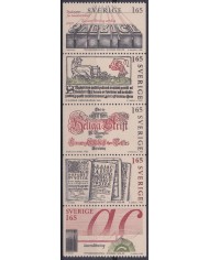 F-EX40824 SVERIGE SWEDEN MNH 1983 BOOKLED PRINTING 500 ANNIV.