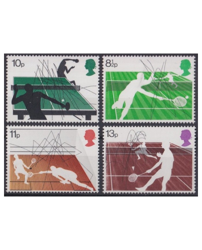 F-EX40866 UK ENGLAND MNH 1977 TENNIS.