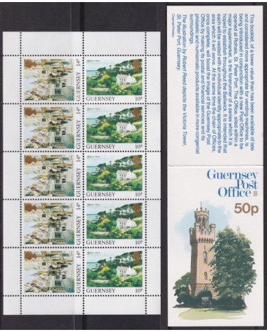 F-EX40455 GUERNSEY ENGLAND UK MNH 1988 LANDSCAPE BELVOIR-HERM ST PETER PORT.
