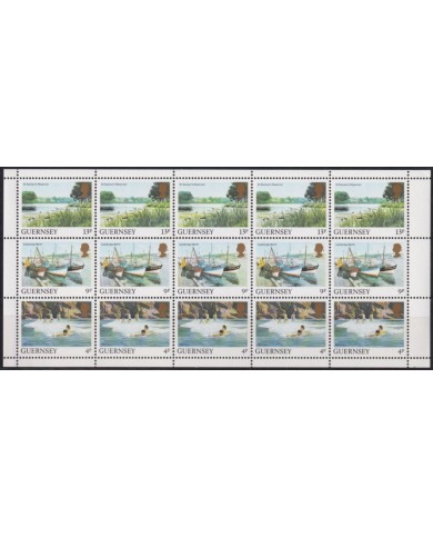 F-EX40457 GUERNSEY ENGLAND UK MNH 1988 LANDSCAPE PETIT PORT CAMBRIDGE BERTH ST SAVIOUR.