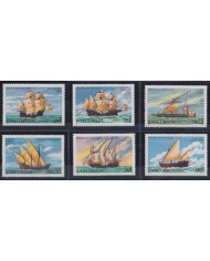 F-EX41117 SAO TOME I PRINCIPE 1980 MNH HISTORIC SHIP BARCOS.