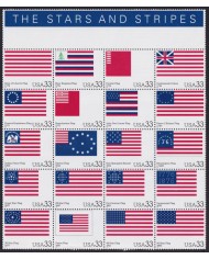 F-EX41299 US USA MNH 2000 CENTENARY FLAG STARS & STRIPES.