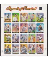F-EX41303 US USA MNH 2000 LEGENDS OF BASEBALL JACKIE ROBINSON BABE RUT. F-EX41303 US USA MNH 2000 LEGENDS OF BASEBALL JACKIE ROBINSON BABE RUT.