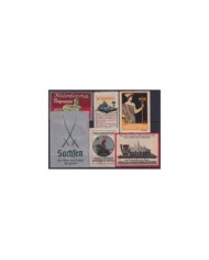 F-EX15870 HUNGARY MAGYAR CINDERELLA ARCHITECTURE CONGRESS 1930