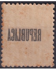 F-EX41424 ESPAÑA SPAIN 1931 2c “REPUBLICA” CALCADO AL REVERSO.