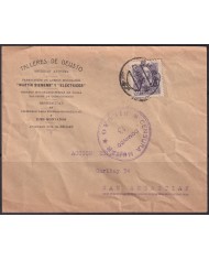 F-EX40600 ESPAÑA SPAIN 1939 BILBAO CENSORSHIP CENSURA MILITAR.