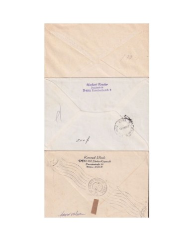 F-EX1914 ALEMANIA GERMANY DDR 10 SPECIAL CANCEL CHESS AJEDREZ.