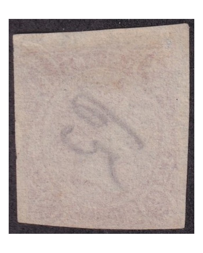 Z15 ESPAÑA SPAIN 2cs ISABEL II UNUSED NO GUM Ed.69. HIGHT VALUE CAT. 270€.