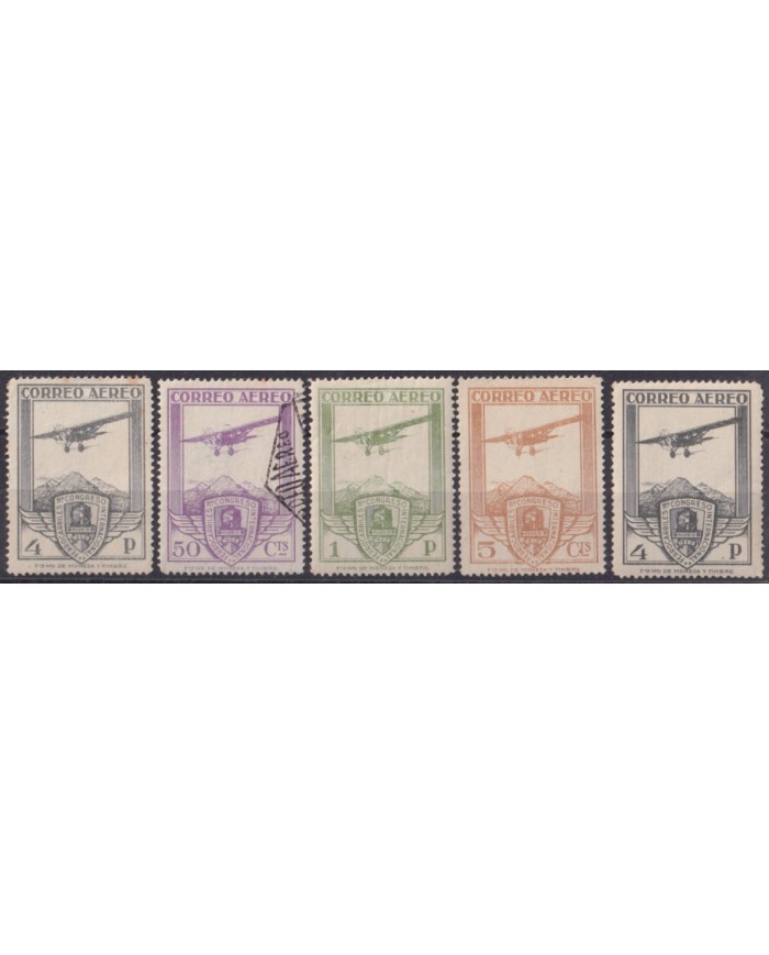 Z62 ESPAÑA SPAIN 1930 CONGRESO DE FERROCARRIL RAILROAD CONGRESS.