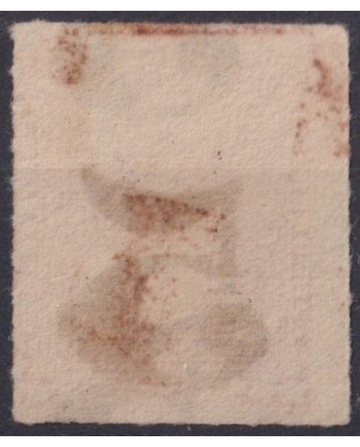 F-EX34494 CHILE 1900 COLUMBUS COLON DOUBLE SURCHARGE NO GUM.