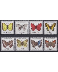 F-EX41438 GERMANY 1991 MNH BUTTERFLIES MARIPOSAS INSECTS ENTOMOLOGY.