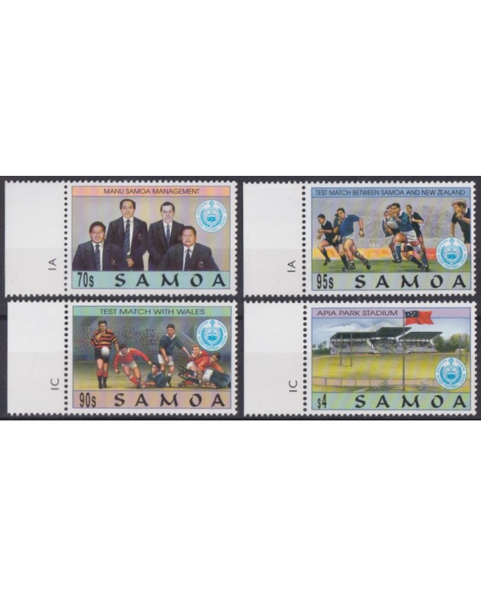 F-EX41728 SAMOA MNH 1994 RUDBY SOCCER FOOTBALL CUP.