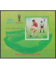 F-EX41676 GUINEA EQUATORIAL MNH 1982 WORLD SOCCER FOOTBALL CUP SPAIN.