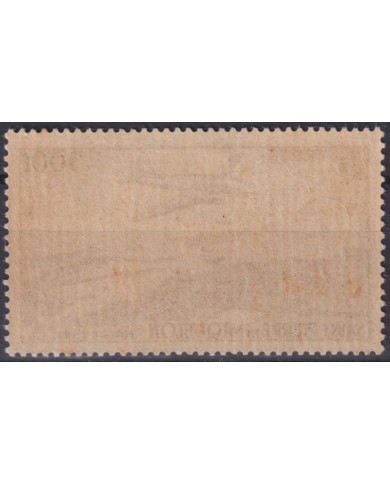 F-EX41650 SAINT PIERRE ET MIQUELON MLH 1956 AIRPLANE AVION.