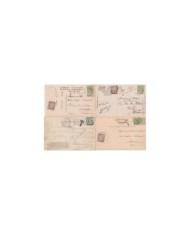 F-EX15950 FRANCE 6 POSTAGE DUE POSTCARD BELGIUM BELGIQUE BELGIE.