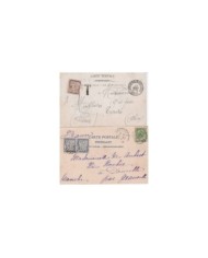 F-EX15950 FRANCE 6 POSTAGE DUE POSTCARD BELGIUM BELGIQUE BELGIE.