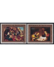 F-EX41656 UPPER VOLTA MNH 1972 CHRISTMAS NAVIDAD RELIGION ART PAINTING DURER DELA NOTTE.