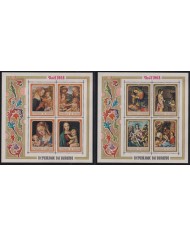 F-EX40481 BURUNDI MNH 1968 CHRISTMAS NAVIDAD RAPHAEL DURER LIPPI BOTTICELLI ART PAINTING.
