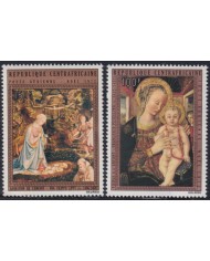 F-EX41543 CENTRAL AFRICA MNH 1972 CHRISTMAS NAVIDAD ART PAINTING FILIPPO LIPPI FRANCESCO PESSELLINO.