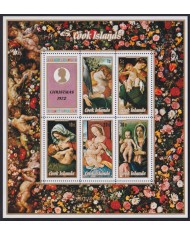 F-EX40500 COOK IS MNH 1972 CHRISTMAS NAVIDAD ART PAINTING CORREGGIO.
