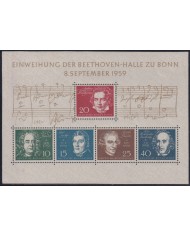 F-EX41520 GERMANY MH 1959 MUSIC BEETHOVEN MUSIC HANDEL HEYDEN.
