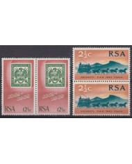 F-EX41567 SOUTH AFRICA MNH 1969 CENTENARY OF STAMPS.