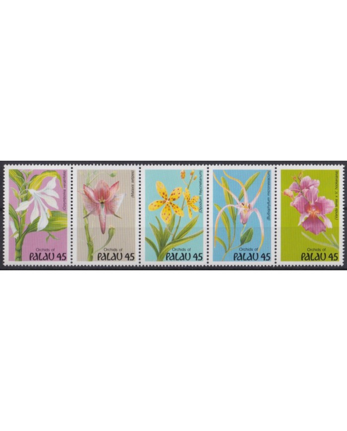 F-EX42184 PALAU MNH 1990 FLOWER FLORES.