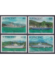 F-EX42057 ST VINCENT MNH 1982 MERCHANT SHIP BARCOS.