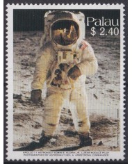 F-EX42180 PALAU MNH 1989 SPACE COSMOS ALDRIN FIRST MAN ON THE MOON APOLLO 11.