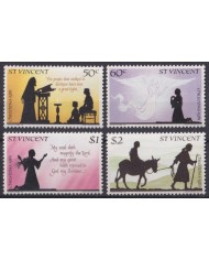 F-EX42096 ST VINCENT MNH 1981 CHRISTMAS NAVIDAD DRAWING.