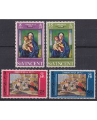 F-EX42098 ST VINCENT MNH 1970 CHRISTMAS NAVIDAD ART PAINTING BELLINI LOUIS LENAIN.